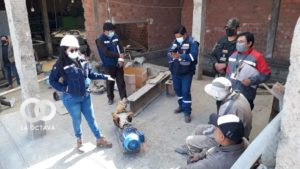 Ministerio de Trabajo, a través de la Jefatura Departamental de Trabajo Oruro paralizó las actividades de comercialización de minerales de una empresa denunciada por explotación laboral .