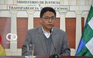Ministro de Jusiticia, Iván Lima.