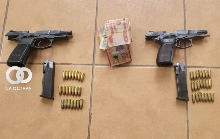 Objetos decomisados en el operativo. Foto. Viceministerio de Lucha Contra el Contrabando.