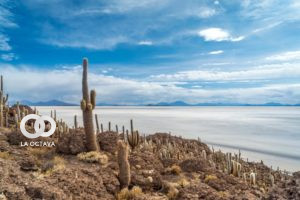 Paisaje del Salar Uyuni.