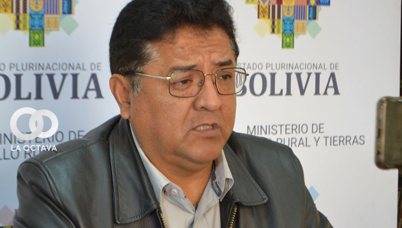 Remmy Gonzales, Ministro de Desarrollo Rural y Tierras.