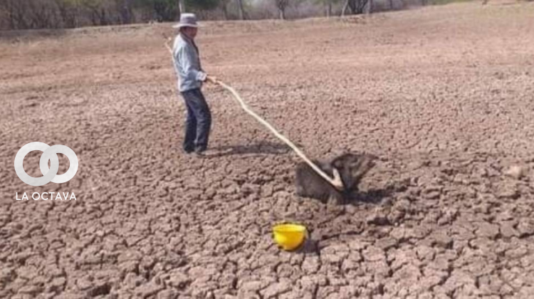 Sequía anterior en Villa Montes. Foto. La Voz de Tarija