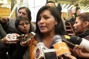 Soledad Chapetón, ex alcaldesa de El Alto.
