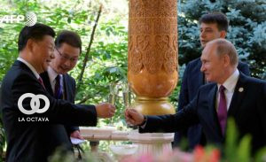 Vladimir Putin (der.) y Xi Jinping se reunieron en un encuentro histórico