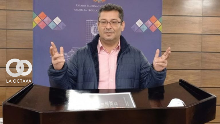 Walthy Eguez, Diputado de Creemos..