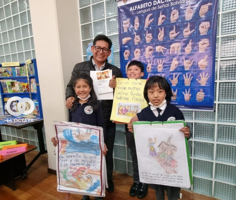 “Día Plurinacional de la Lectura” en homenaje al natalicio del maestro y escritor Oscar Alfaro.