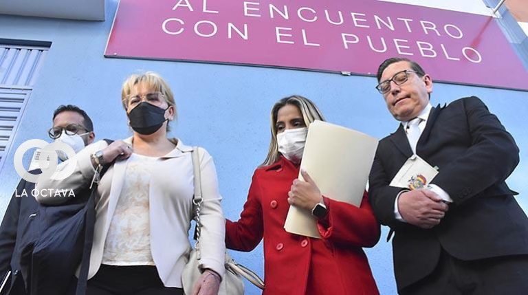 Carolina Ribera se reúne con el Defensor del Pueblo.