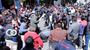 Choferes de El Alto provoca enfrentamientos.