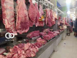 Controles de carne de res en mercados