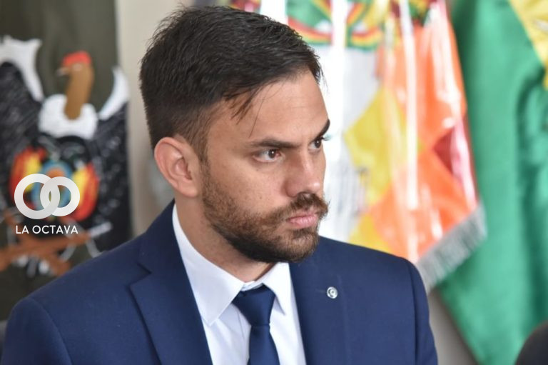 Eduardo Del Castillo, Ministro de Gobierno.