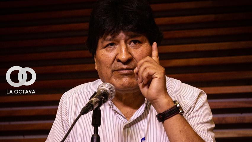 Evo Morales, ex Presidente de Bolivia y líder del MAS.