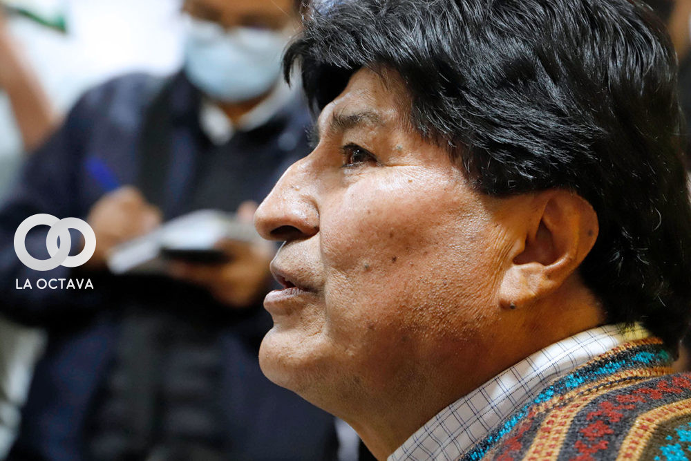 Evo Morales, ex Presidente de Bolivia.