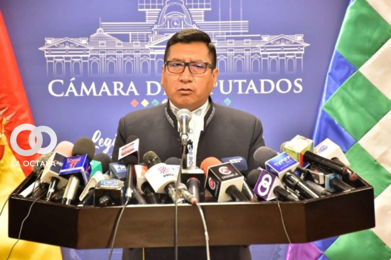 Freddy Mamani, Presidente de la Cámara de Diputados.