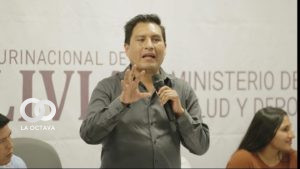 Jeyson Auza, Ministro de Salud y Deportes.