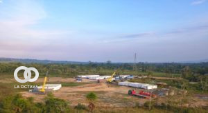 Lugar de Alto Beni donde se encuentra ubicado el pozo petrolífero.