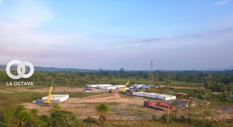 Lugar de Alto Beni donde se encuentra ubicado el pozo petrolífero.