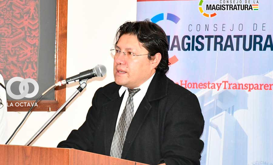 Marvin Molina, Presidente del Consejo de la Magistratura.