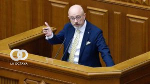 Ministro de Defensa acusa a Rusia e Irán de causar muertes y terror en las calles de Kiev.
