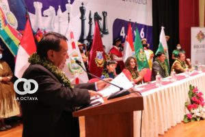 Ministro de Educación inaugura el toneo nacional de Ajedrez.