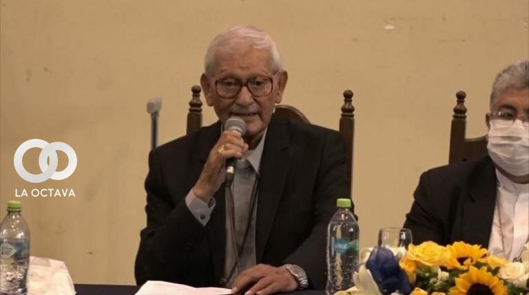 Monseñor Luis Sainz Hinojosa, Arzobispo emérito. Foto. CEB.