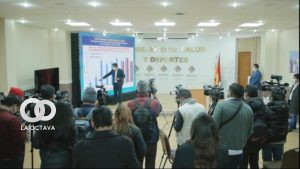 Reporte semanal del Ministerio de Salud y Deportes.