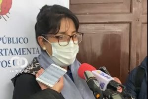 Roxana Choque, Fiscal Departamental de Potosí.