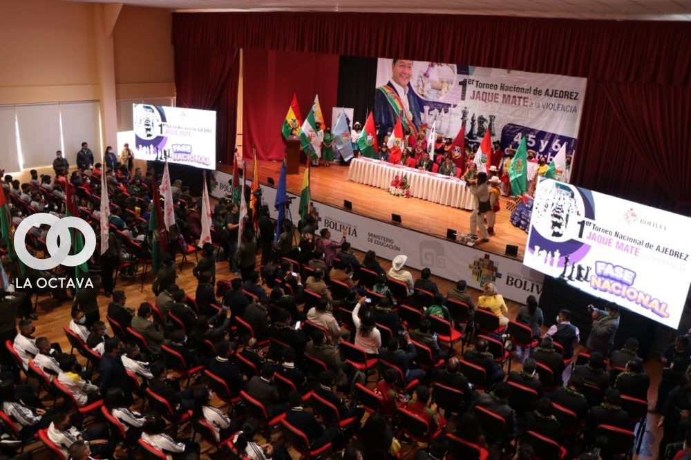 Se inaugura el torneo nacional de Ajedrez en La Paz.