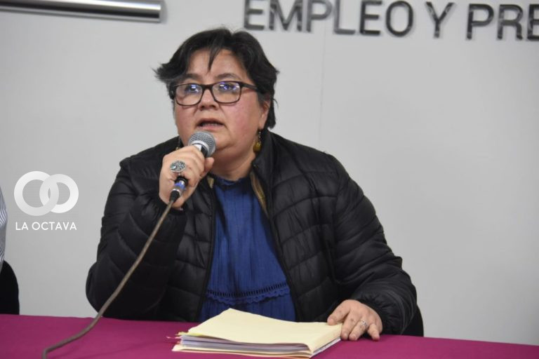 Verónica Navia, Ministra de Trabajo.