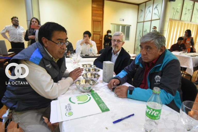 Rodolfo Pasinetti, Coordinador de Cooperazione Internacionale Coopi y Iván Arias, Alcalde de La Paz