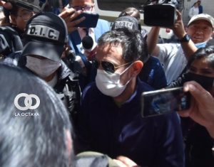 William Kushner, el sentenciado feminicida de Andrea Aramayo, vuelve a la cárcel. Foto. Roberto Guzmán.