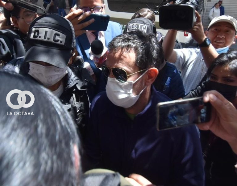 William Kushner, el sentenciado feminicida de Andrea Aramayo, vuelve a la cárcel. Foto. Roberto Guzmán.