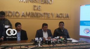 Captura de video del Ministerio de Medio Ambiente y Agua