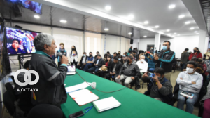 Alcalde de La Paz, Iván Arias. Foto. GAMLP