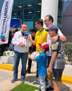 Banco Unión se une a la fiesta del mundial.