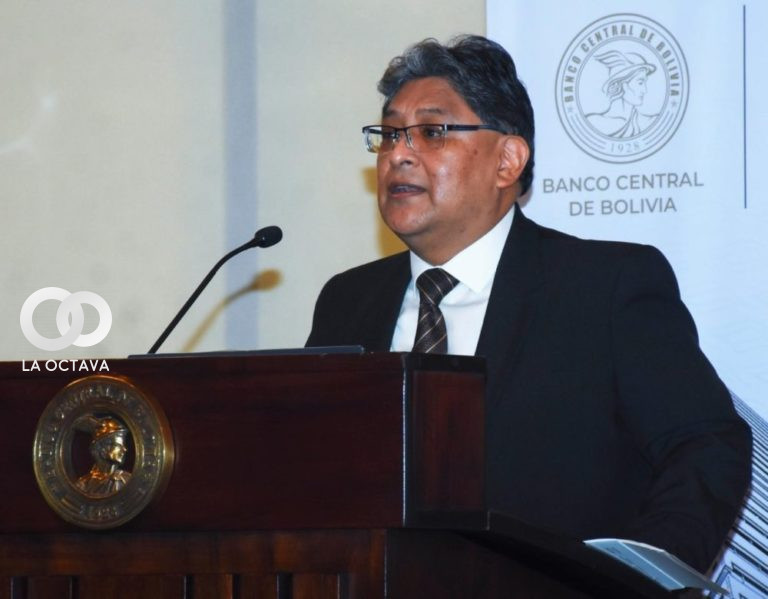 Edwin Rojas, Presidente del BCB.