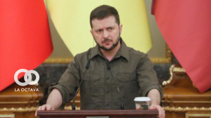 El presidente de Ucrania, Volodimir Zelenski.
