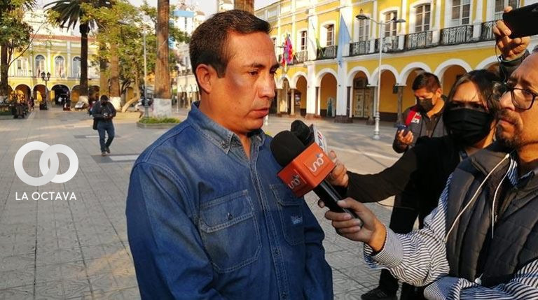 El presidente de la Empresa Misicuni, Oscar Zelada.