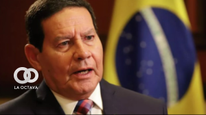 El vicepresidente de Jair Bolsonaro, Hamilton Mourao.