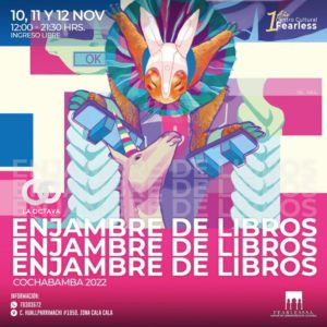 Enjambre de Libros llega a Cochabamba.