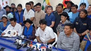 Evo Morales, ex Presidente de Bolivia.