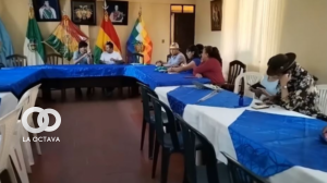 Evo Morales se reunió con diputados del bloque radical en Villa Tunari.