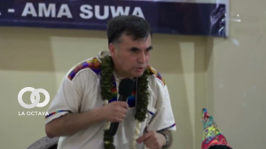 Ex ministro de la Presidencia, Juan Ramón Quintana. Foto. Captura video