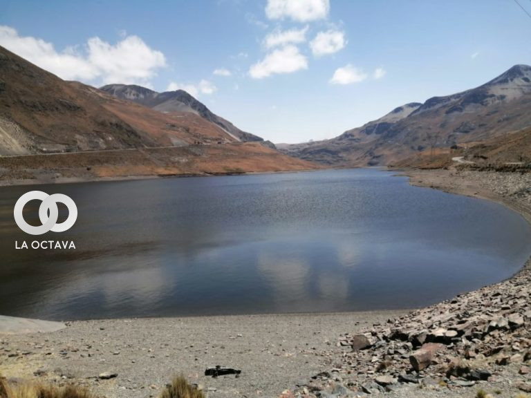 Foto de la represa de Incachaca.