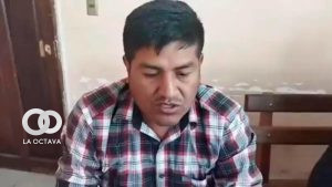 Gonzalo Lupaca fue detenido en Urujara. Foto. Radio Yungas