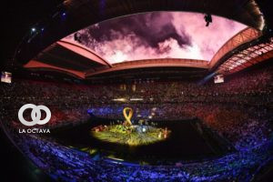 Gran espectáculo en la ceremonia inaugural Qatar 2022.