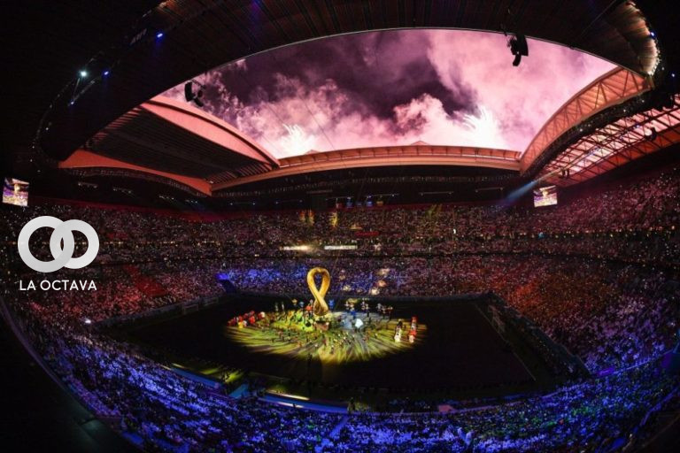 Gran espectáculo en la ceremonia inaugural Qatar 2022.