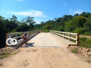 Infraestructura caminera entregada por el Gobierno.