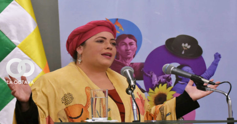 La ministra María Nela Prada denunció el hecho.
