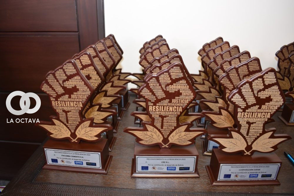 Los premios otorgados a las 30 empresas ganadoras.