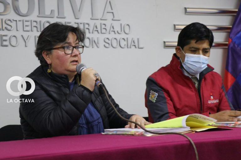 Verónica Navia, Ministra de Trabajo